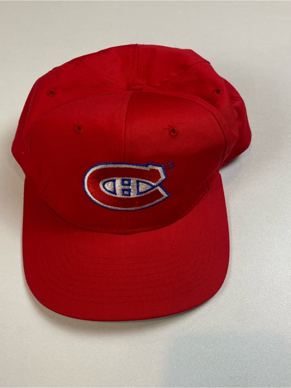 Starter Vintage Montreal Canadiens Red Snapback Hat